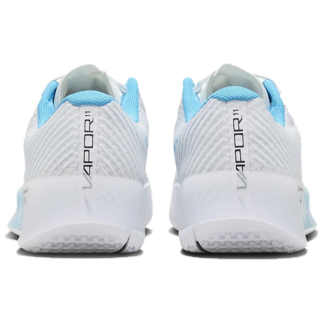 Кроссовки Nike Court Vapor Tennis Shoes Men Low-top White/blue, белый/голубой — фото 4