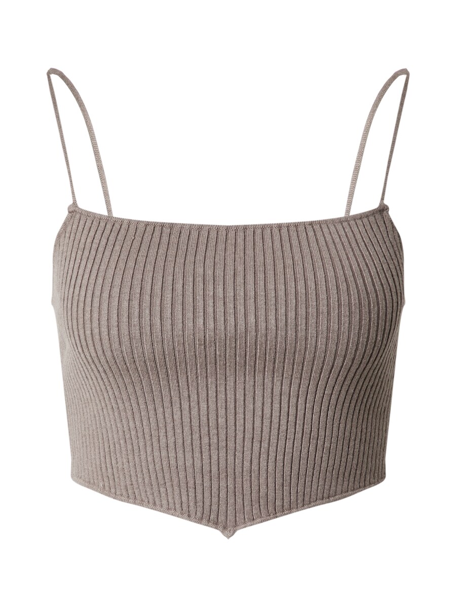 

Вязаный топ EDITED Alica, цвет Beige/Brown