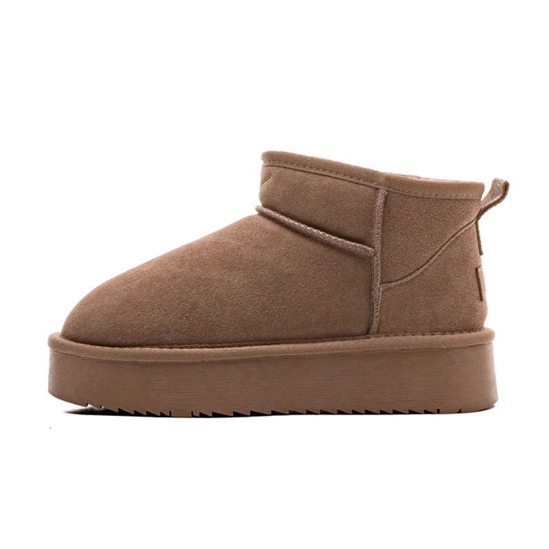 WARRIOR Женские зимние сапоги Camel - 0091 Молочный чай, цвет 0091 Milk Tea