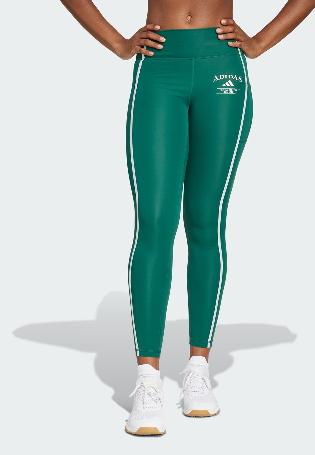 

Леггинсы OPTIME LEGACY FULL LENGTH adidas Performance, зеленый