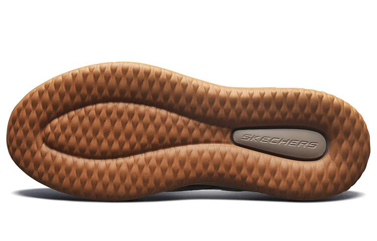 Мужские повседневные мужские низкие черные Skechers — фото 4