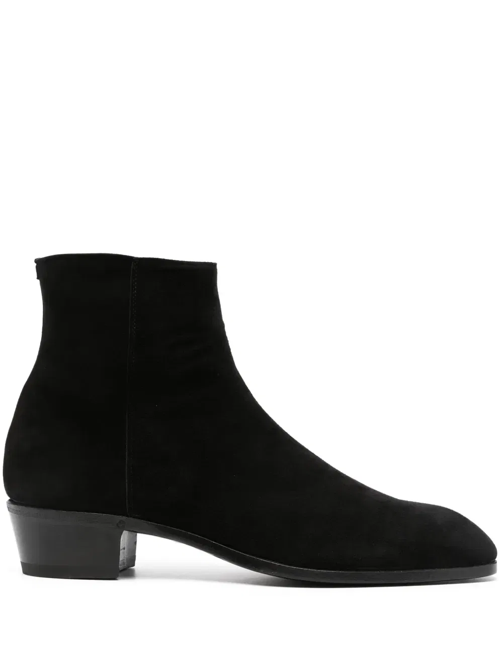 Замшевые ботинки Lardini, черный