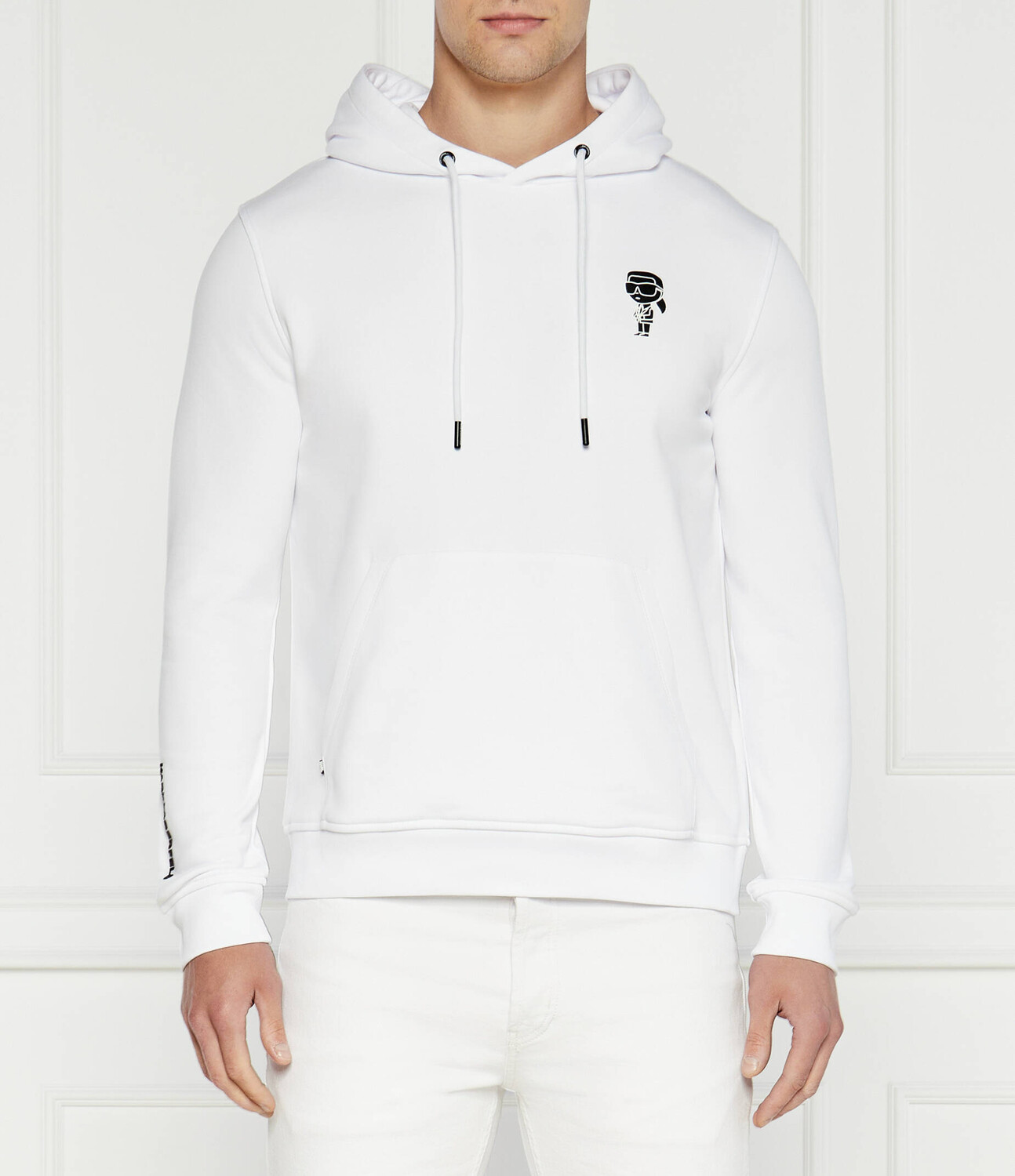 

Толстовка Karl Lagerfeld Regular Fit, белый