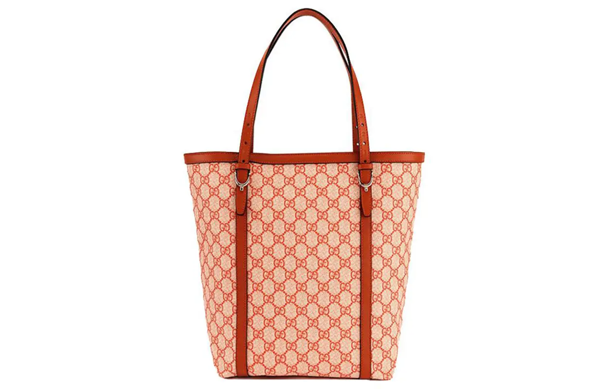 

GUCCI Сумка через плечо среднего размера с кожаной отделкой оранжевая