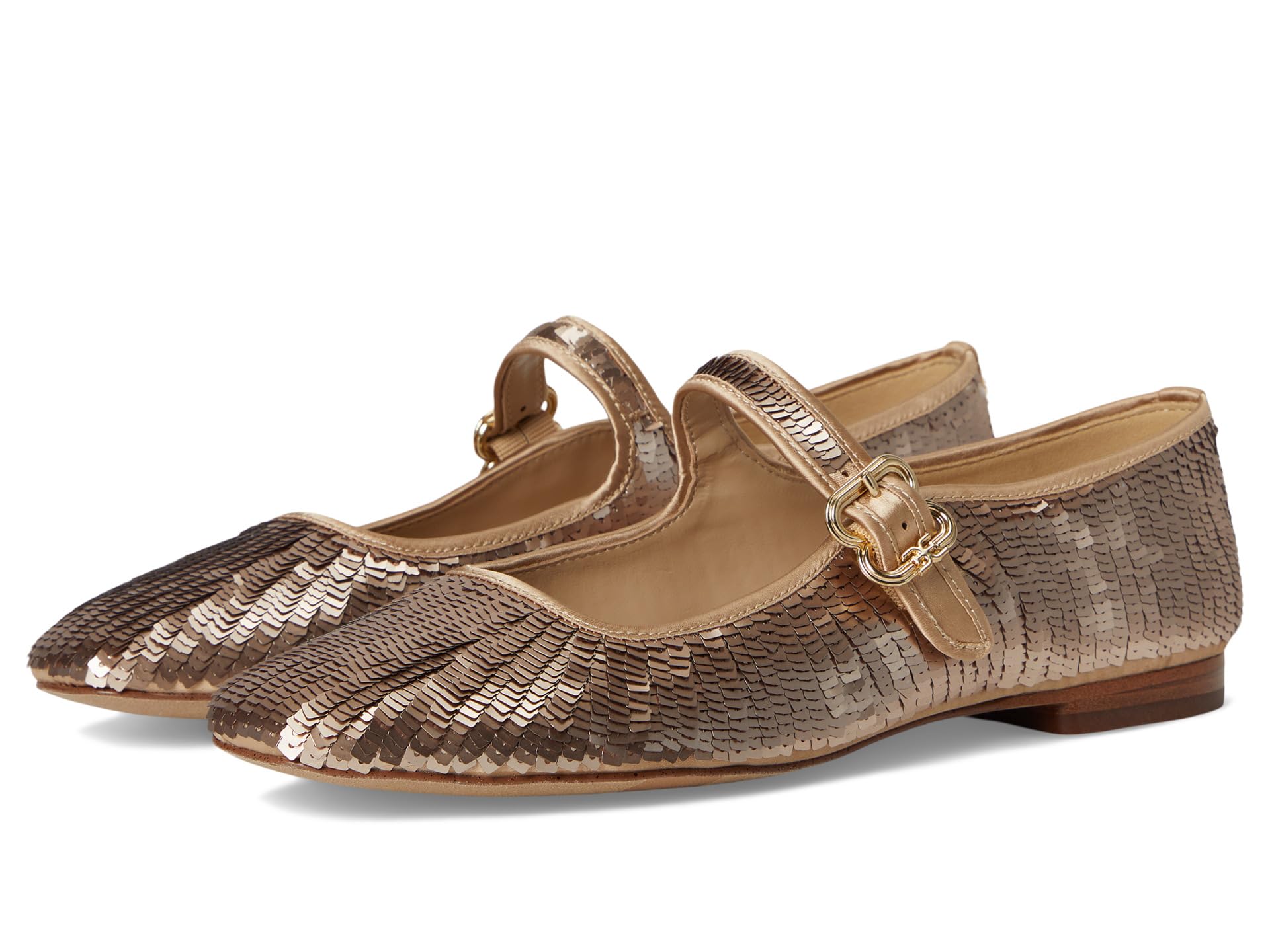 Балетки Sam Edelman Michaela Glamour, золотой