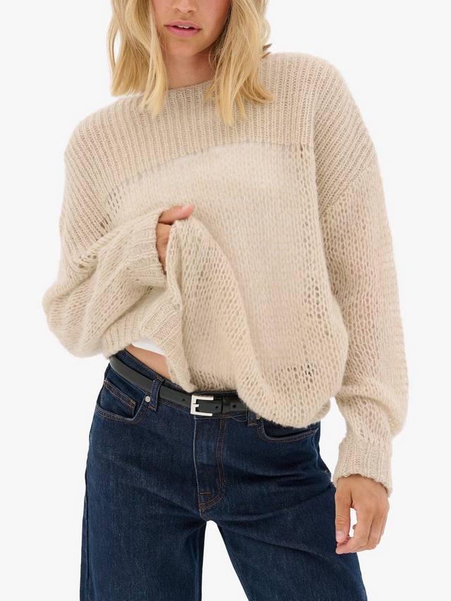 

Жаргонный джемпер MY ESSENTIAL WARDROBE, цвет Feather Beige