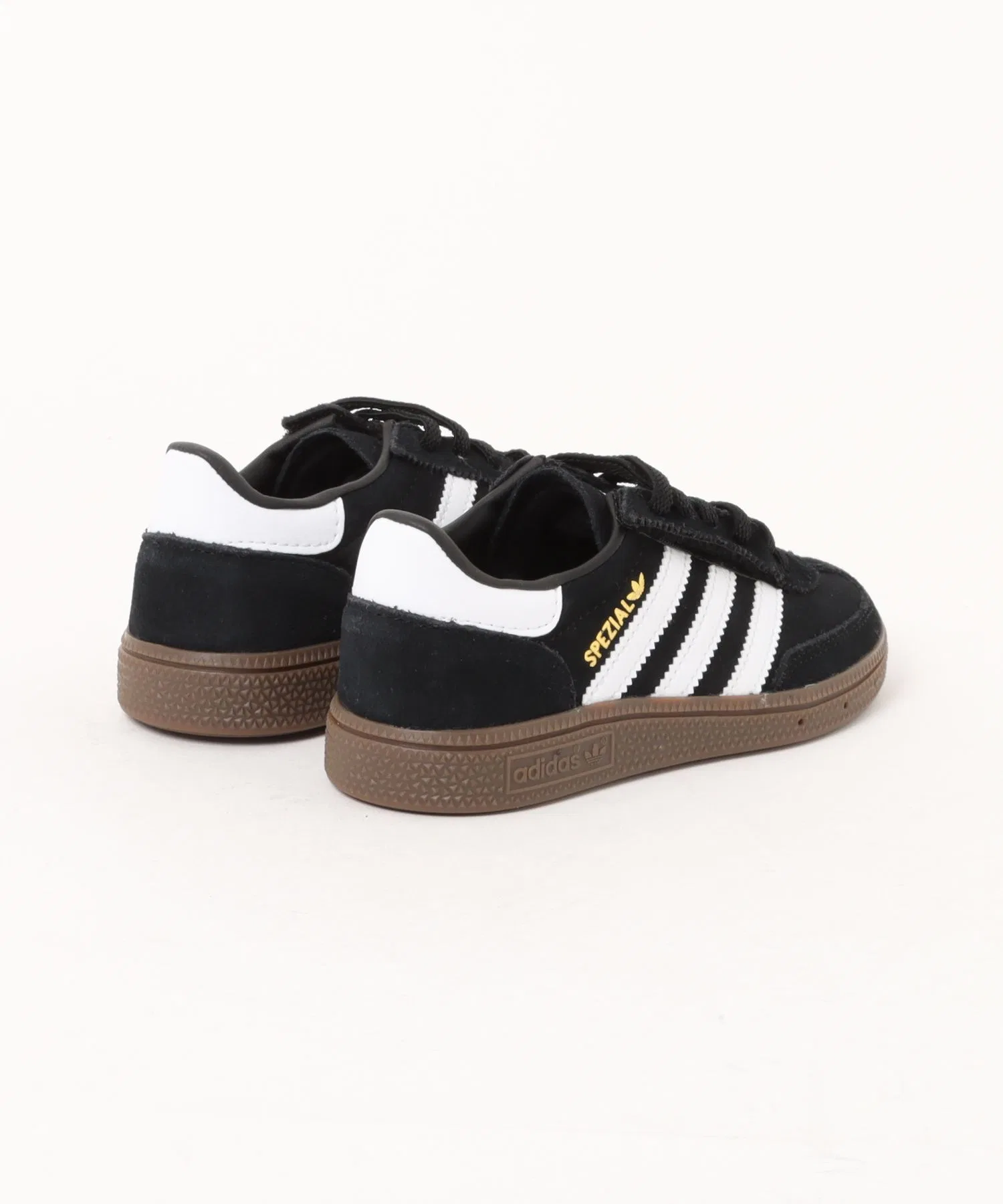 Детские кроссовки Adidas Handball Spezial CF EL чёрные — фото 2
