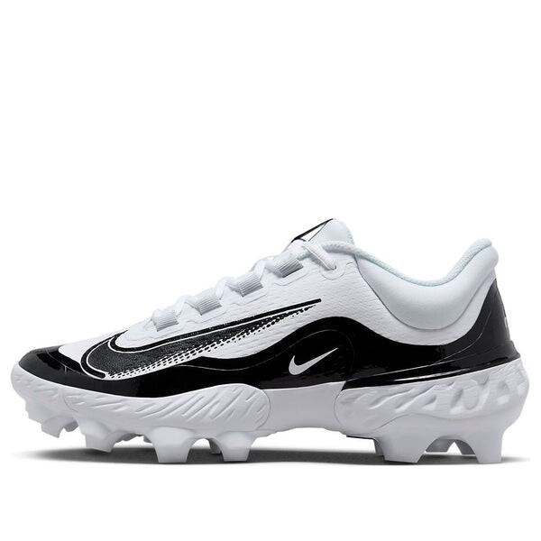 

Кроссовки alpha huarache elite 4 low mcs 'white black' Nike, белый