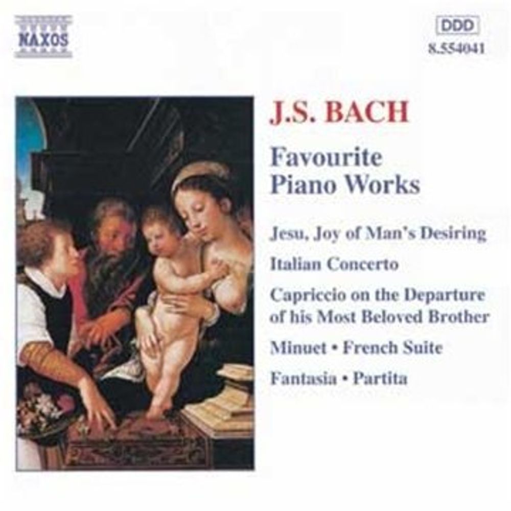 

Диск CD Favourite Piano Works - J.S. Bach