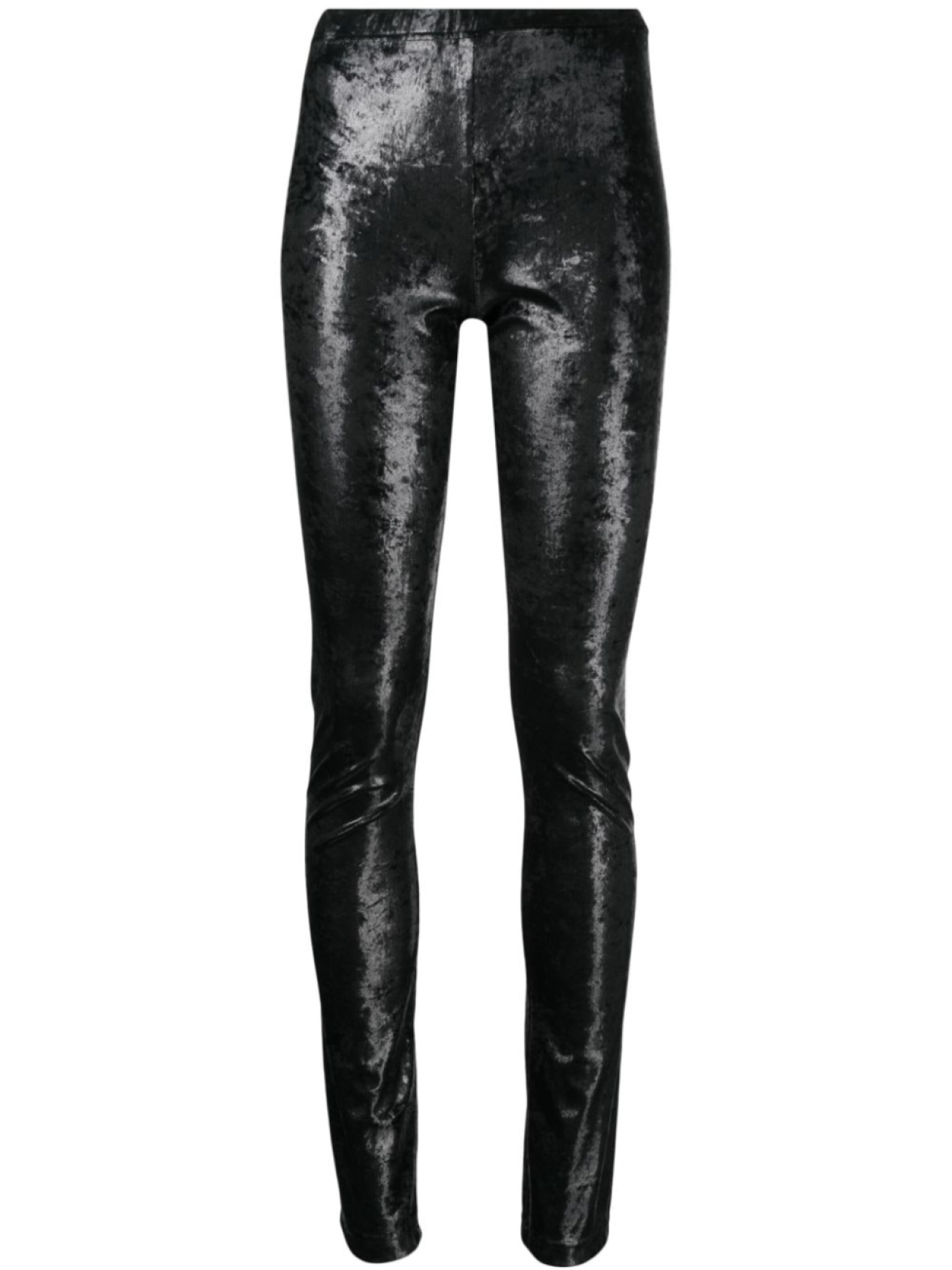 

Junya Watanabe mid-rise high-shiny leggings, черный