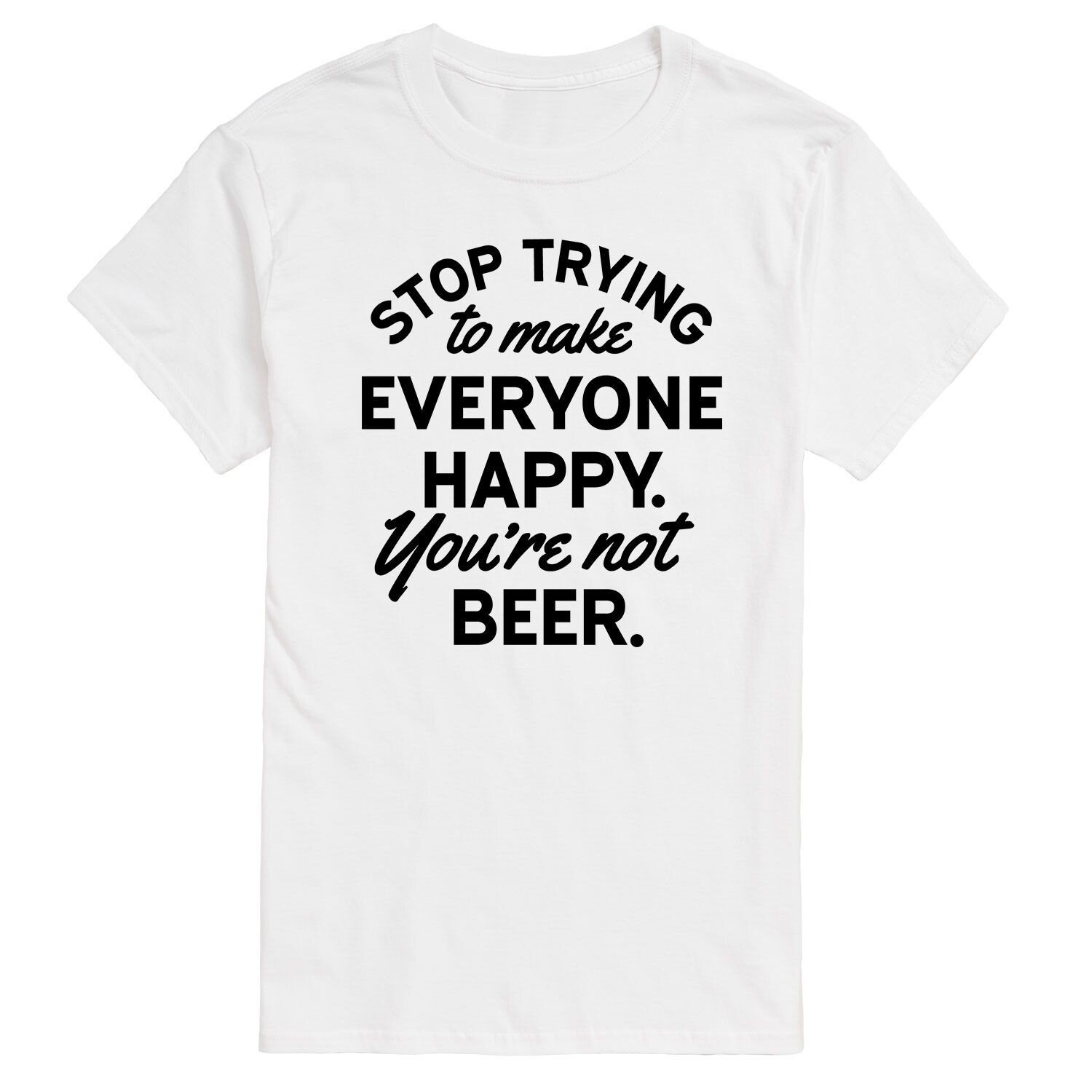 

Мужская футболка с рисунком You're Not Beer Licensed Character
