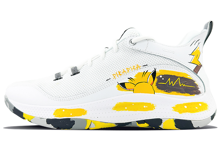 

Баскетбольные кроссовки Curry 1 мужские, среднего размера, желтые Under Armour