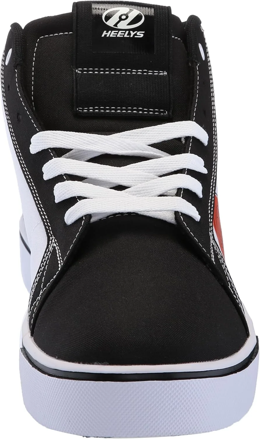 Мужские роликовые кроссовки Heelys Racer Mid с колесиками, белый/черный/желтый — фото 2