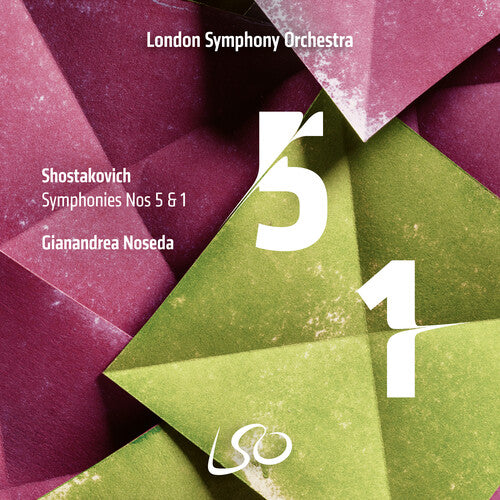 

CD диск London Symphony Orchestra / Noseda, Gianandrea: Shostakovich: Symphonies Nos.5 & 1