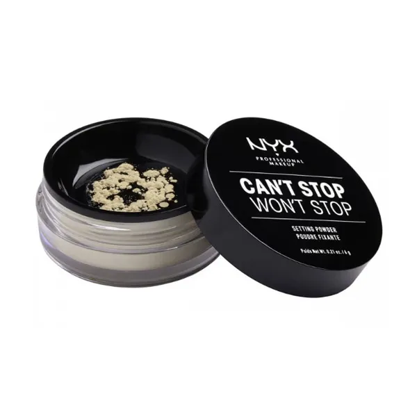 

Пудра для фиксации макияжа Can't Stop Won't Stop Setting Powder Nyx Professional Make Up, цвет light medium