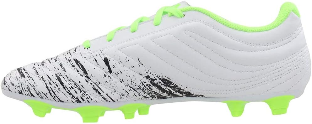 Мужские футбольные бутсы Adidas Copa 20.4 для твердого грунта, белый/черный/зеленый — фото 4