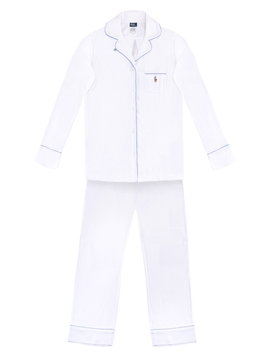 Пижама Polo Ralph Lauren Knit Oxford, белый
