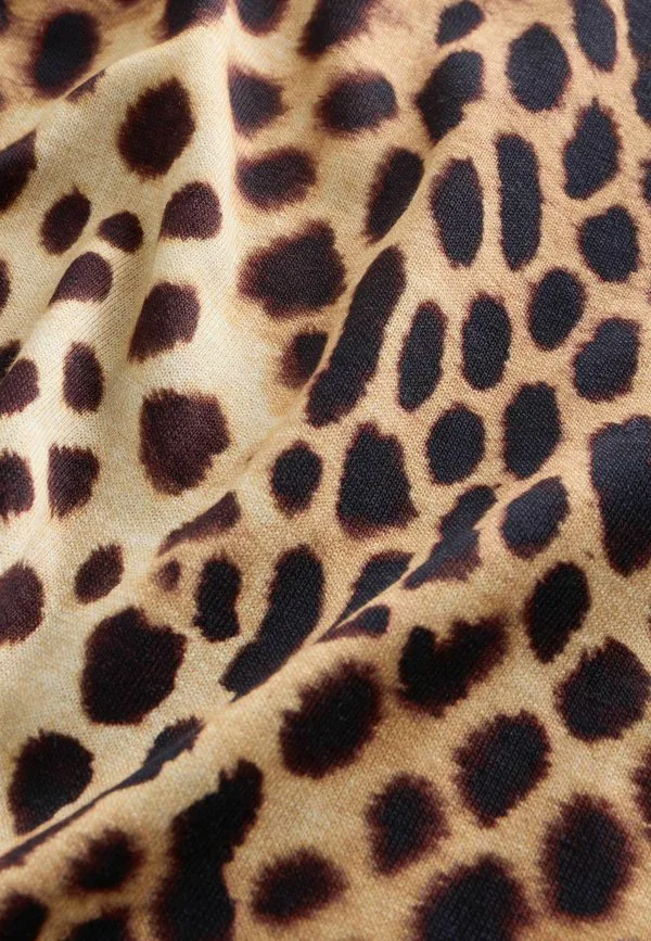 Трикотажное платье Next, Leopard Print — фото 4