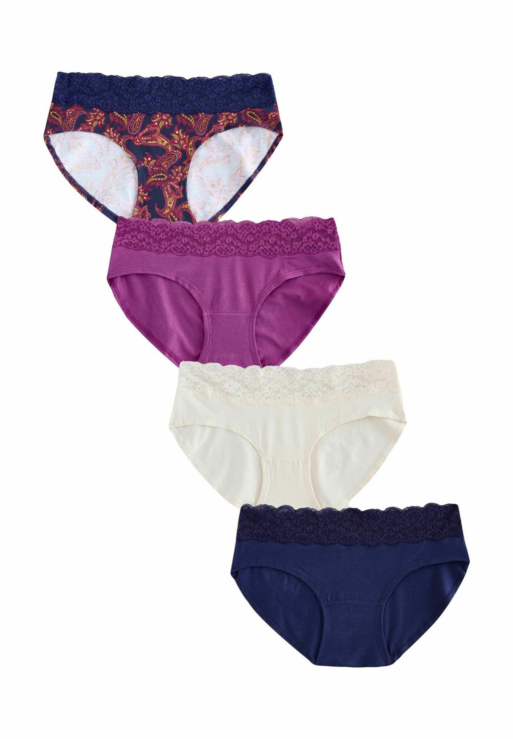 

Трусы PRINT BLEND FOUR PACK Next, синий