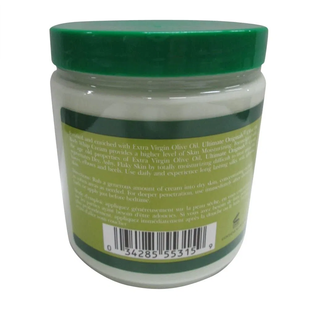 Увлажняющий крем для тела Ultimate Organic Olive Oil Body Whip Moist Cream, 426 г Originals By Africa'S Best — фото 2