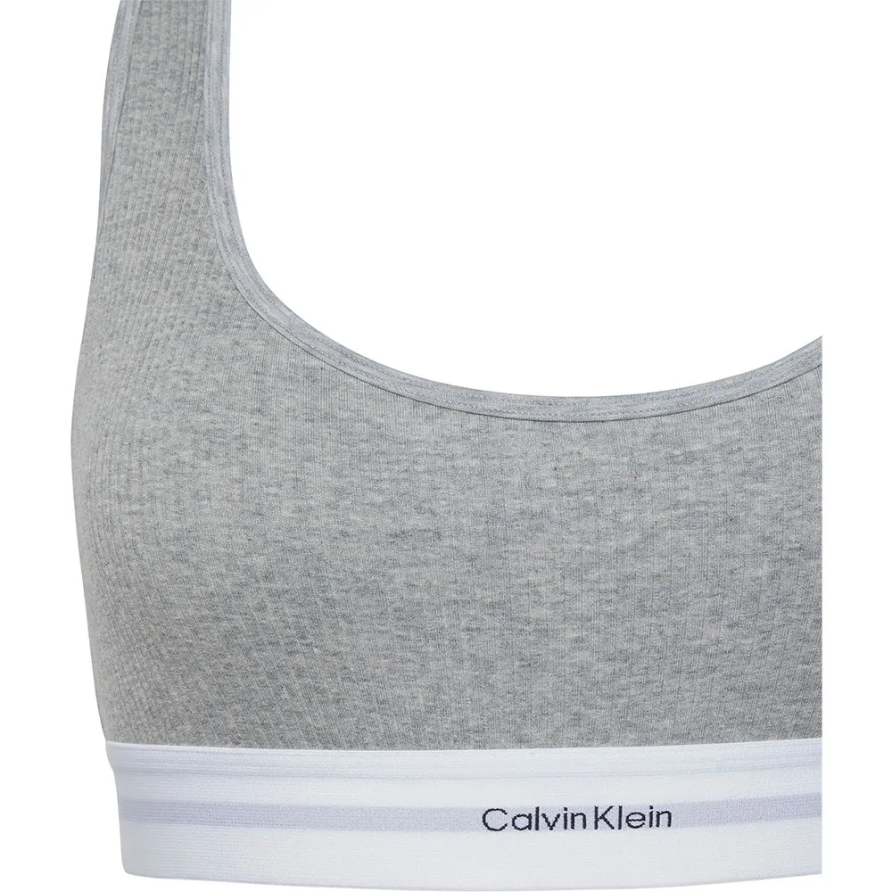 

Спортивный бюстгальтер Calvin Klein Lightly Lined sports bra, серый