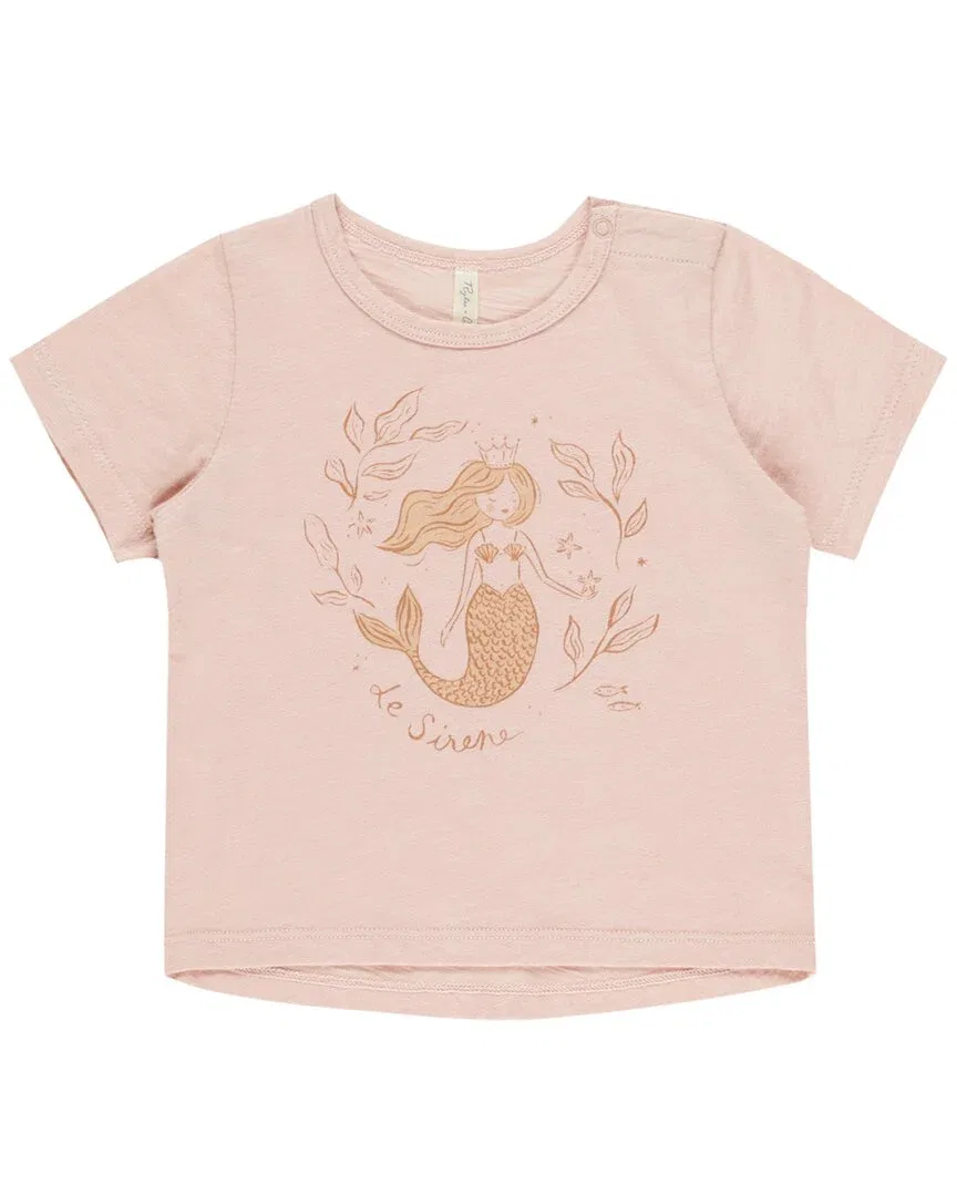 Базовая футболка Rylee + Cru Collective, Mermaid