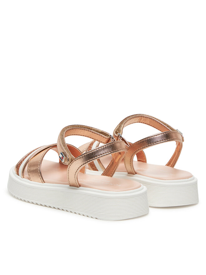 Сандалии Sandal T4A2-33800-0569 M Tommy Hilfiger, розовый — фото 3
