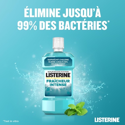 Свежий ополаскиватель для полости рта 500 мл Listerine — фото 3