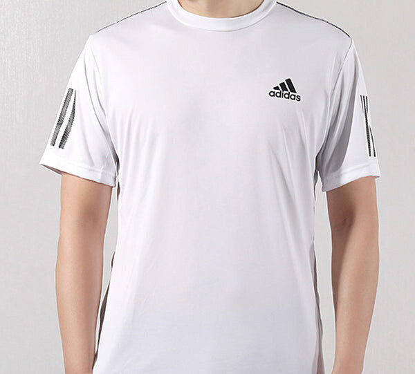 Футболка men's club 3str short sleeve white t-shirt Adidas, белый — фото 4
