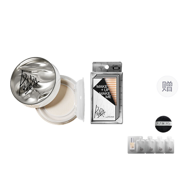 

Пудра Peirun Oil Control Loose Powder + пластырь Double Eyelid Patch для макияжа натуральный стойкий устойчивый к размазыванию PIARA