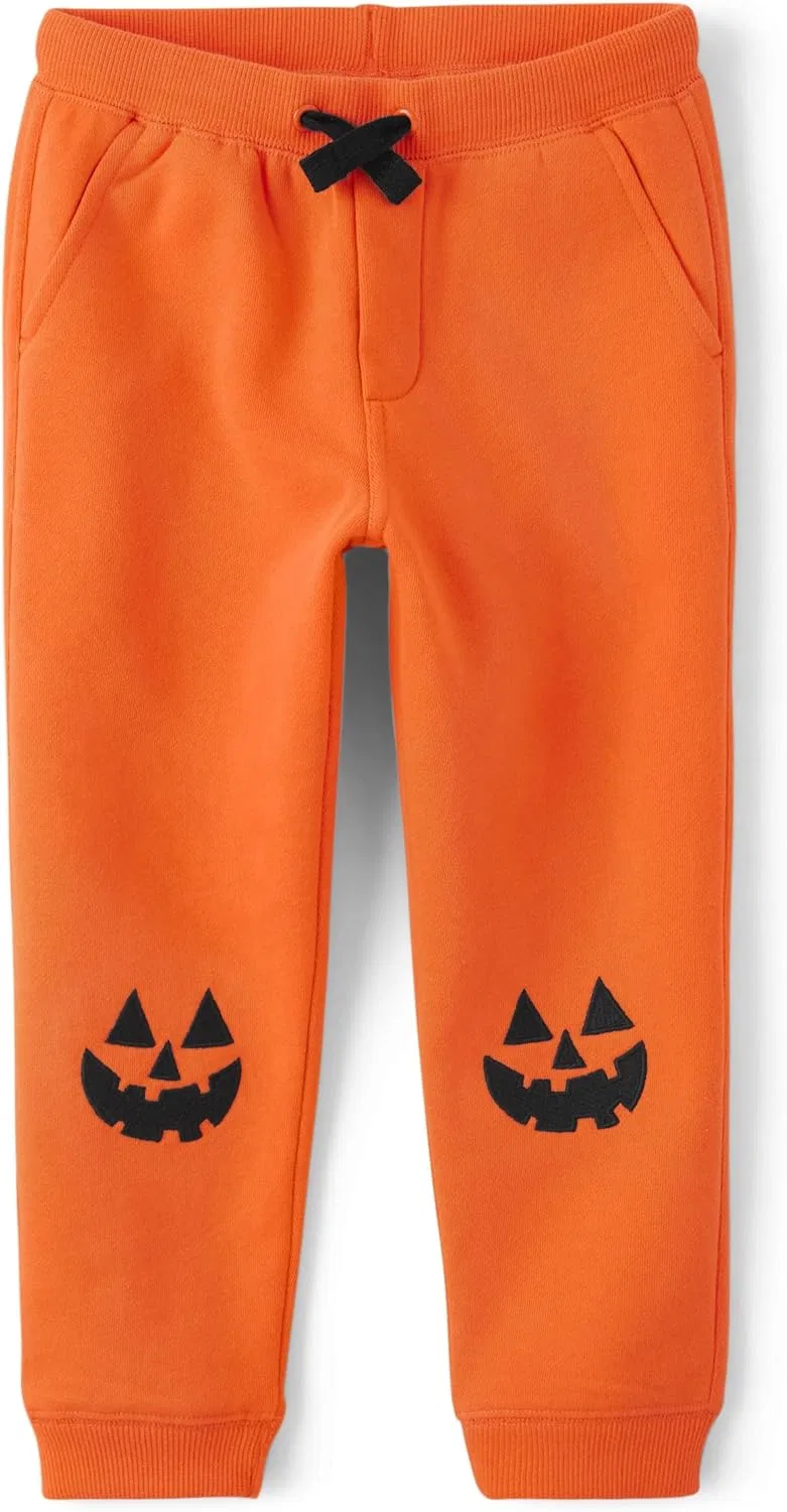 Детские флисовые спортивные штаны Gymboree для мальчиков и малышей, Jackolantern
