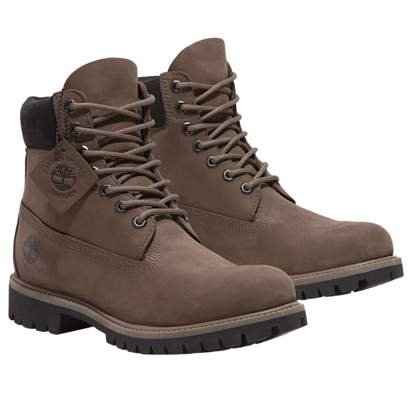 Водонепроницаемые ботинки Timberland 6 Inch Premium, цвет «средне-коричневый» — фото 4