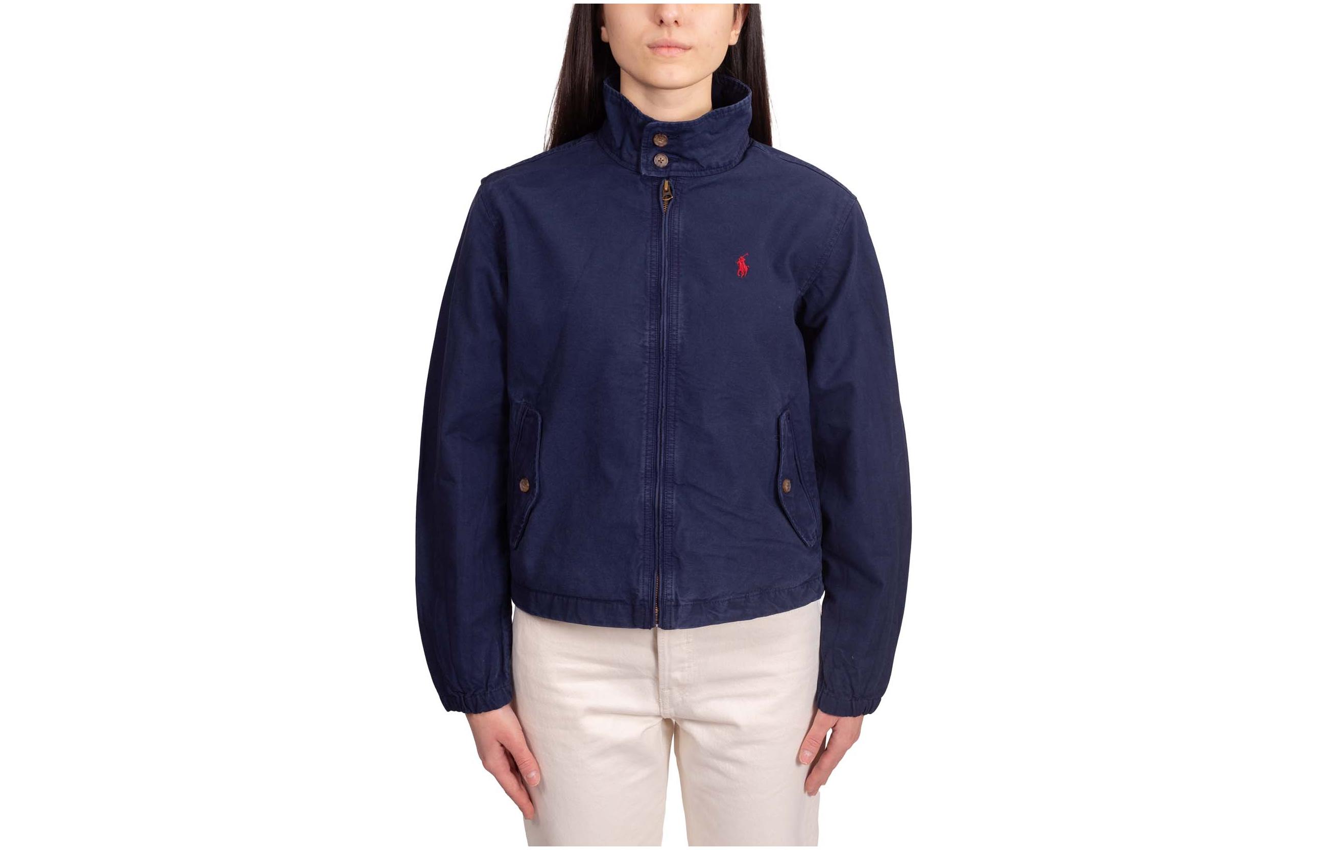 Polo Ralph Lauren Куртка с высоким воротником на молнии, Blue — фото 3
