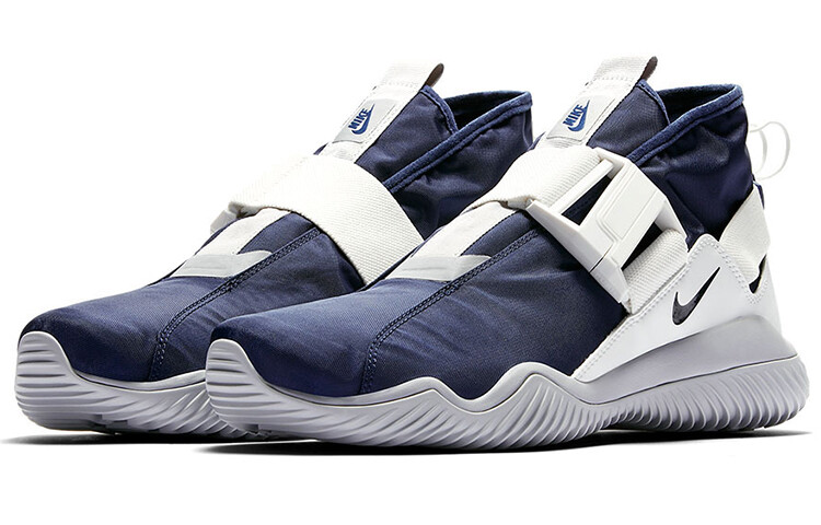 

Мужские походные ботинки Komyuter Obsidian Mid-top белого/серого/синего цвета Nike