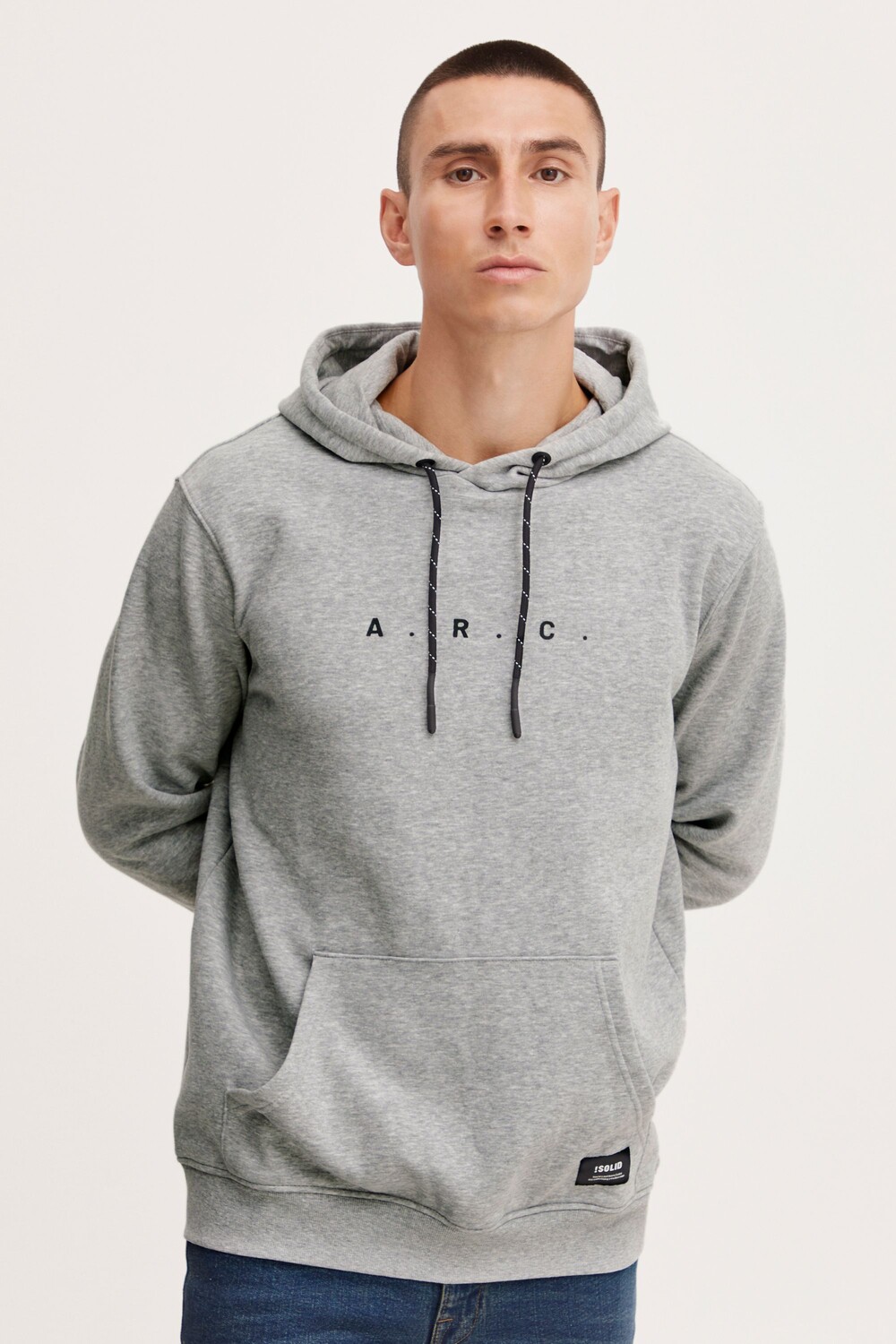 

Толстовка !SOLID Kapuzenpullover SDDarcio Hood SW 21107288, серый