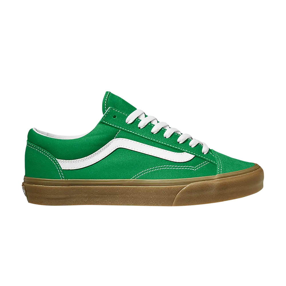 Ботинки Style 36 Vans, зеленый