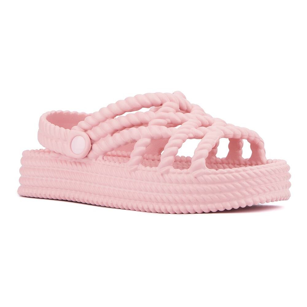 

Женские сандалии на платформе Olivia Miller Jazzy, цвет Light Pink