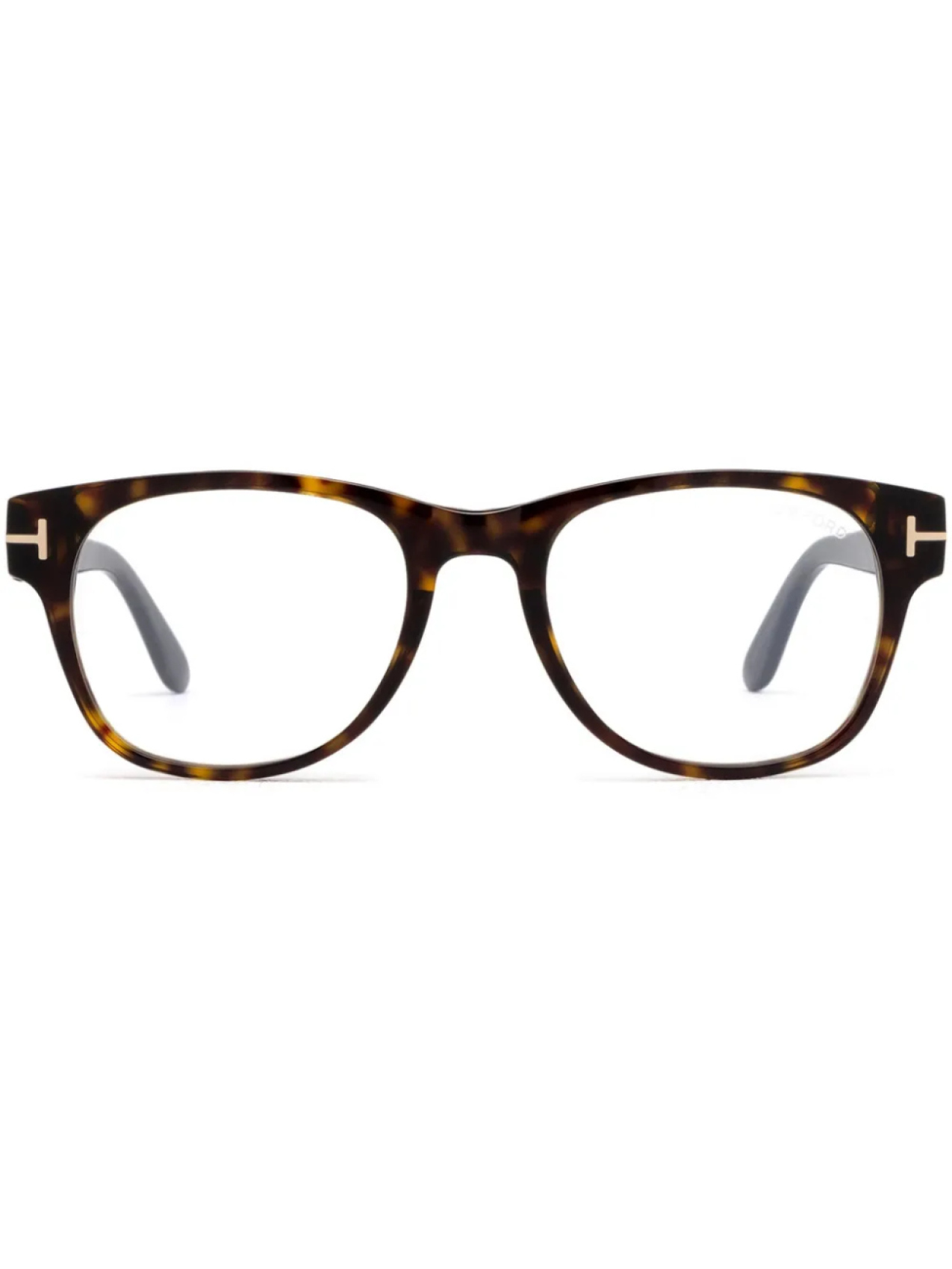 

TOM FORD Eyewear очки в круглой оправе, коричневый