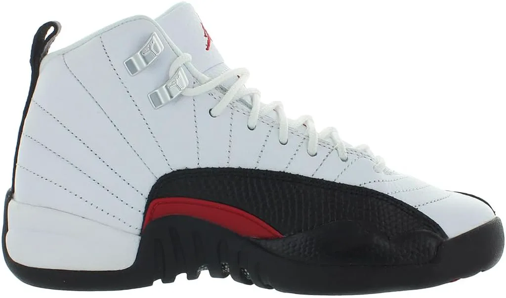 

Кроссовки Air Jordan 12 GS University Gold Размер Nike, белый/красный/черный