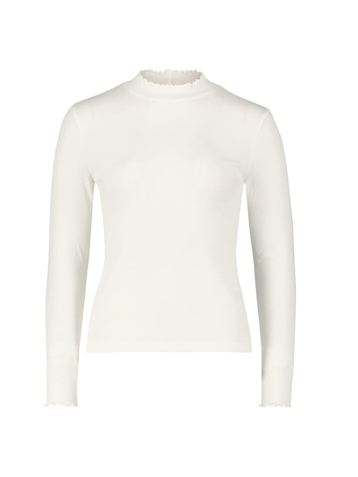 

Футболка Zero Langarmshirt mit Stehkragen, белый