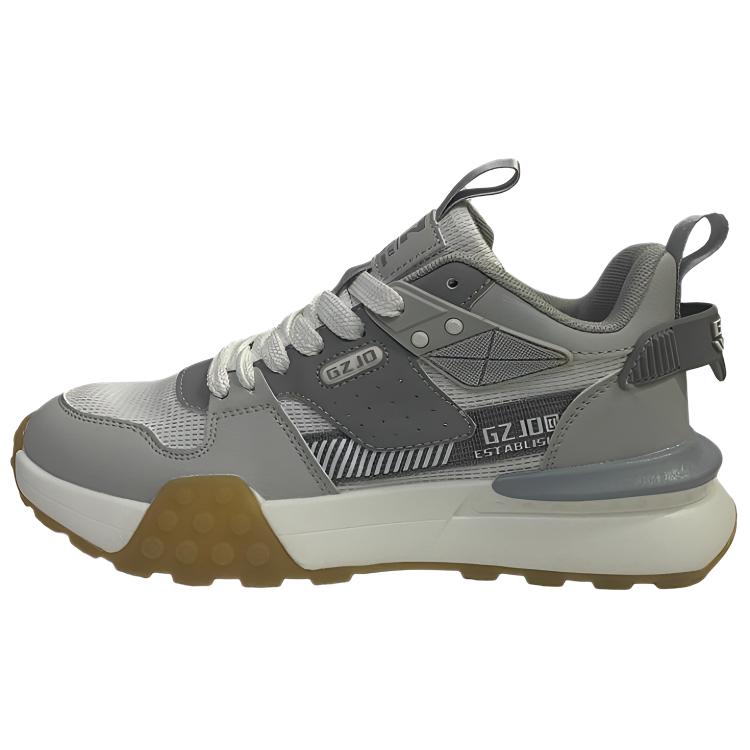 

Cuzzi Низкие повседневные мужские кроссовки бело-серые, цвет White Gray