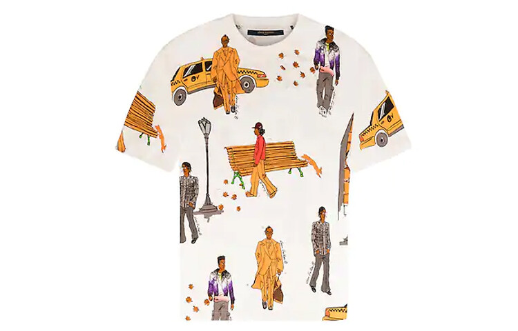 

Новые квартальные продукты LV футболка унисекс Louis Vuitton