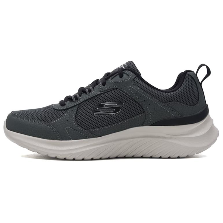 

Skechers FLECTION 3.0 Абразивостойкие дышащие беговые кроссовки мужские серые, цвет Gray