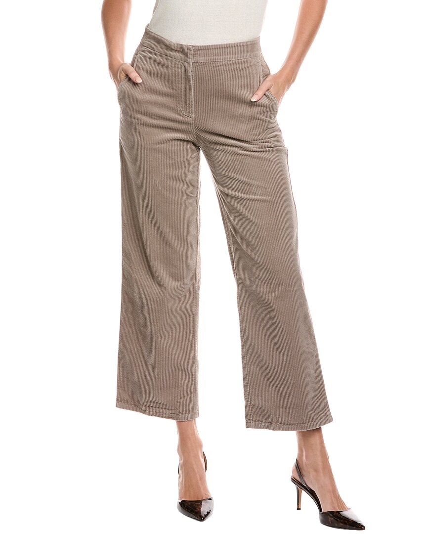 

Эйлин Фишер Пэтит Брюки-кюлоты из вельвета Eileen Fisher, коричневый