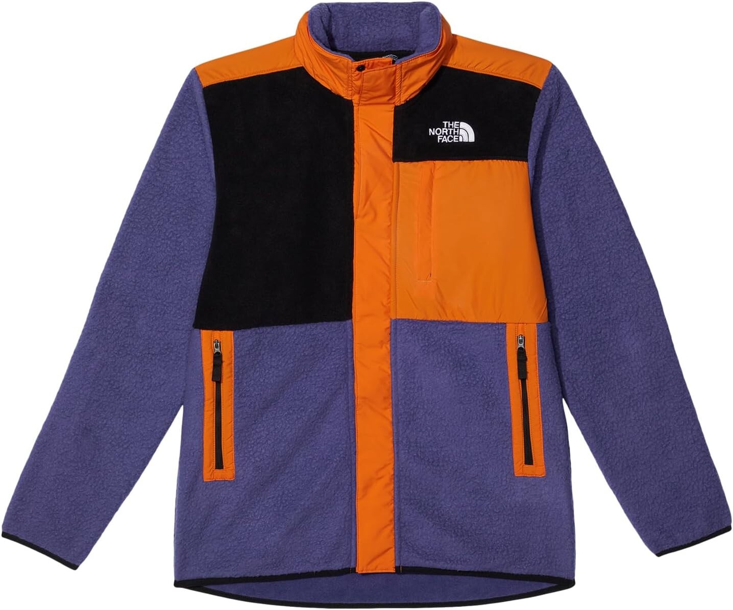 

Куртка The North Face Forrest Fleece Mashup Jacket, цвет Cave Blue/Mandarin