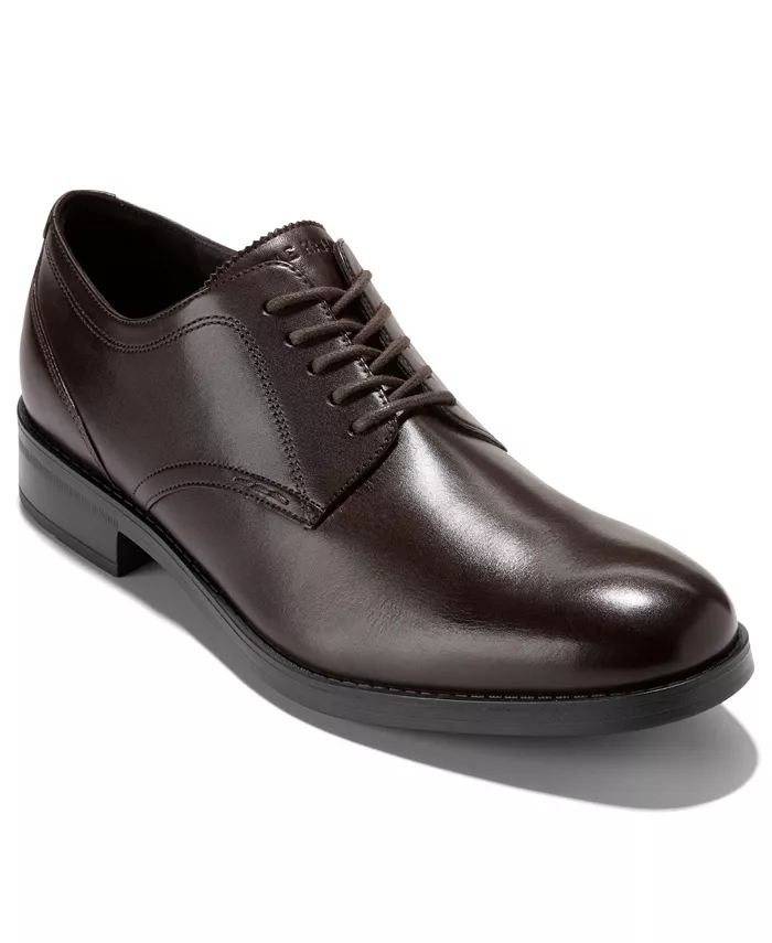 

Мужские оксфорды Newmark Grand Plain Toe Cole Haan, коричневый