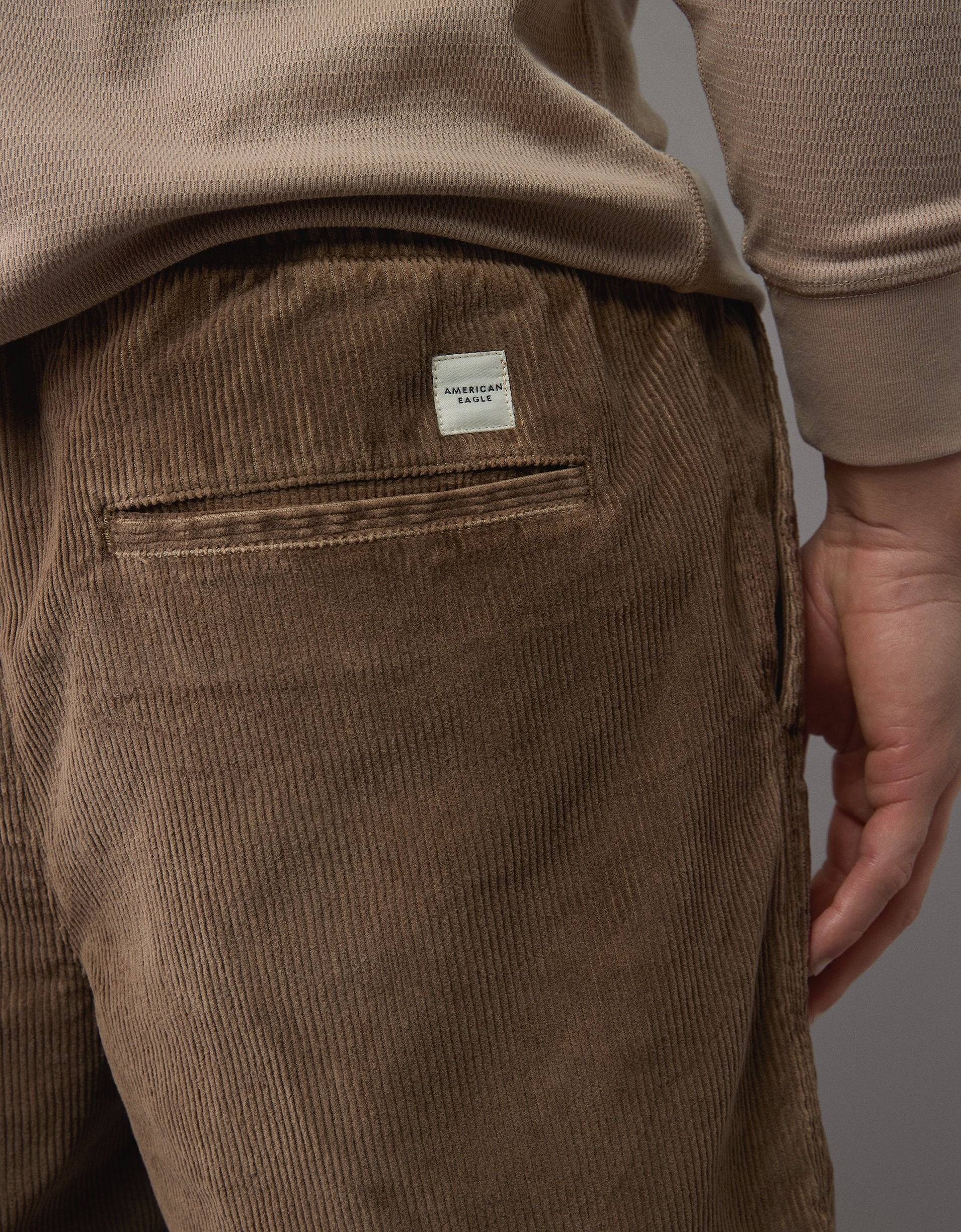 

Шорты мужские American Eagle Outfitters, цвет medium brown