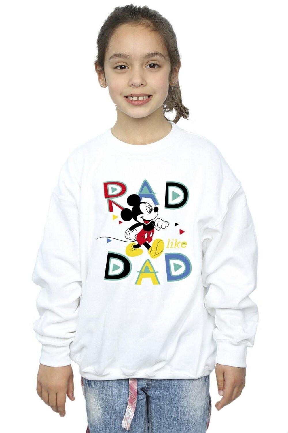 

Толстовка с Микки Маусом Rad Dad Disney, белый