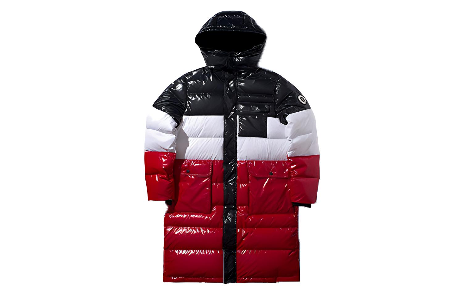 

LINING Мужская разноцветная куртка пуховик, Multicolor Patchwork
