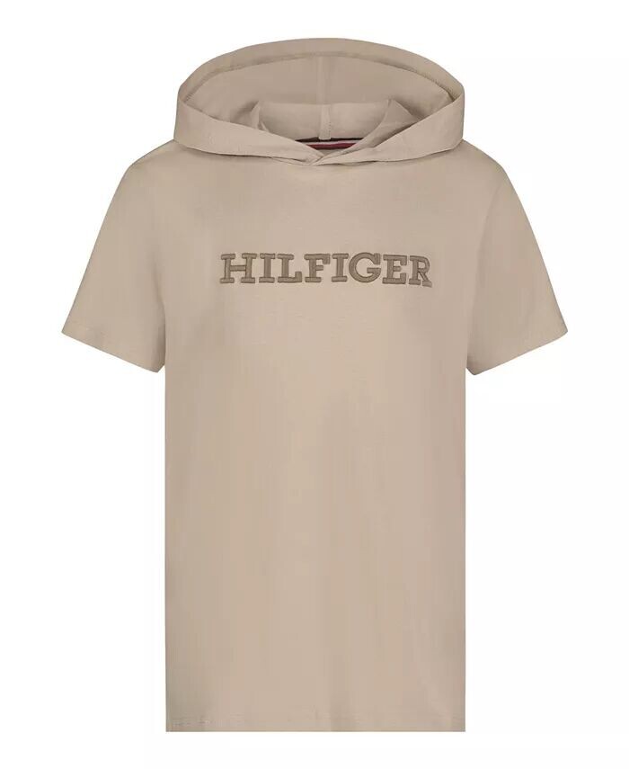 

Футболка с капюшоном Hilfiger для малышей и маленьких мальчиков Tommy Hilfiger